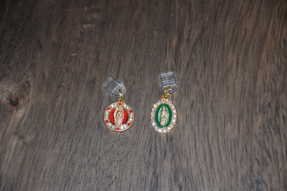 Lady Guadalupe Charger Charm