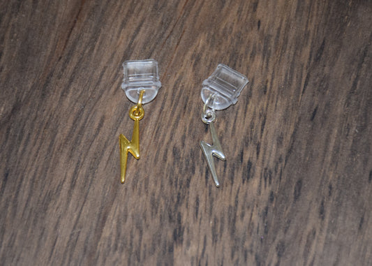 Lightning Bolt Charger Charm